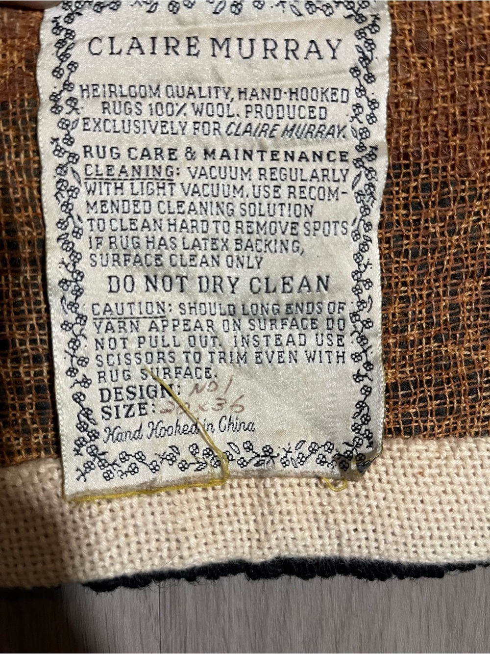 Rodeo Cowboy Rug - Picture 3 of 4
